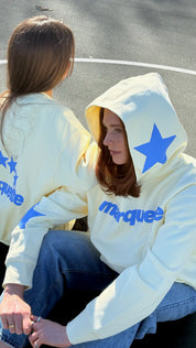 Marquette Pastel Puff Hoodie