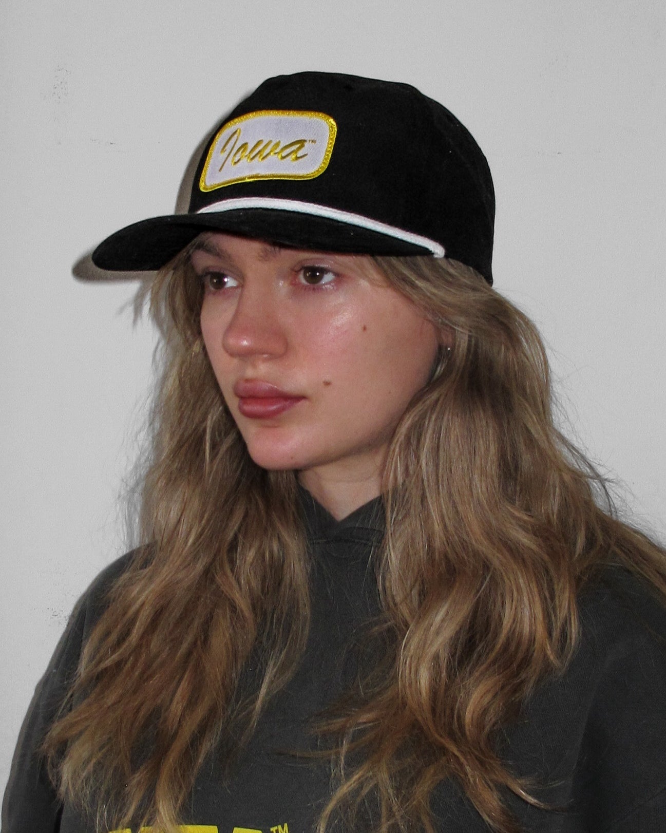 Iowa Name Plate Rope Hat