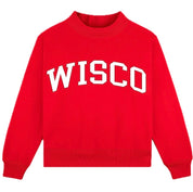 Red Wisco Mock Neck