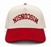 Two Tone Wisconsin Upside Down Cap