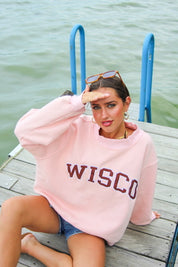 Pink Wisco Mockneck
