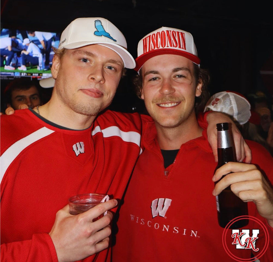 Wisconsin Stretch Contrast Cap