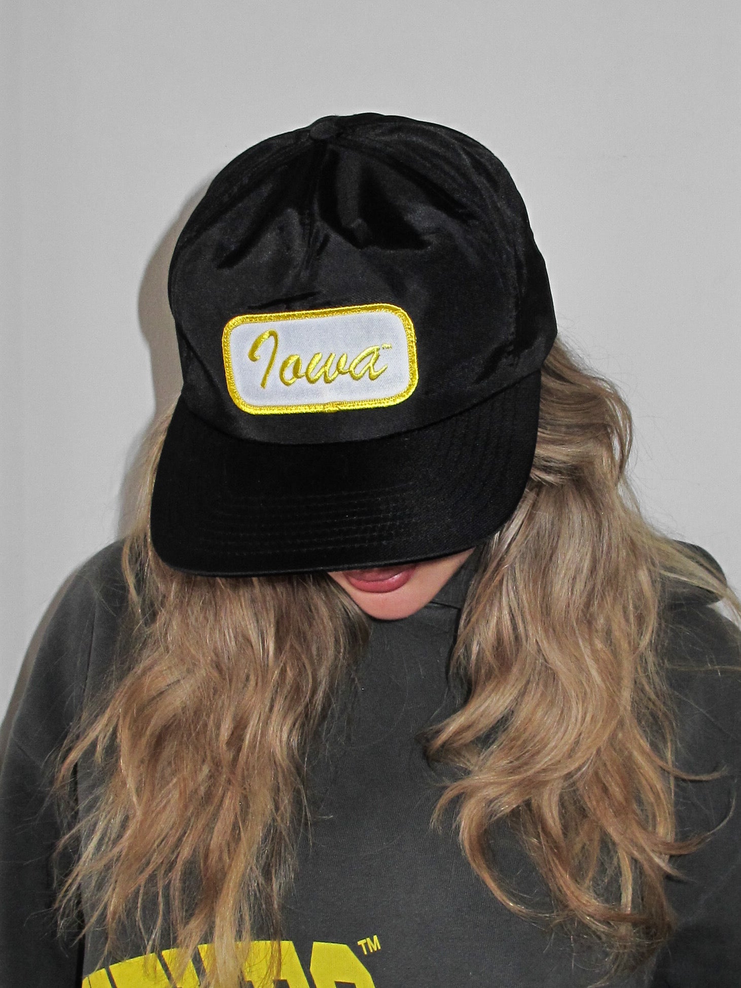 Iowa Name Plate Nylon Cap