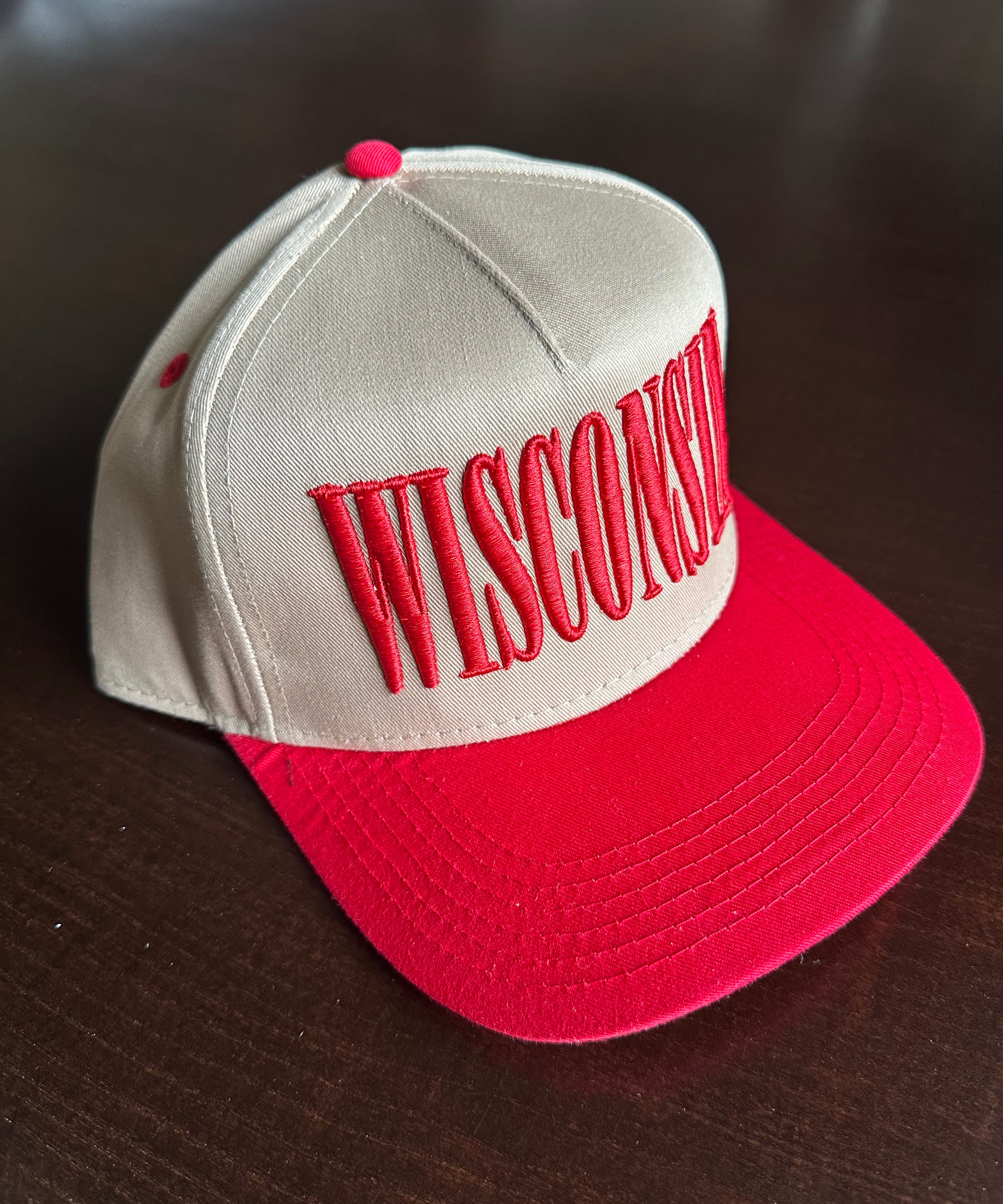 Wisconsin Stretch Contrast Cap