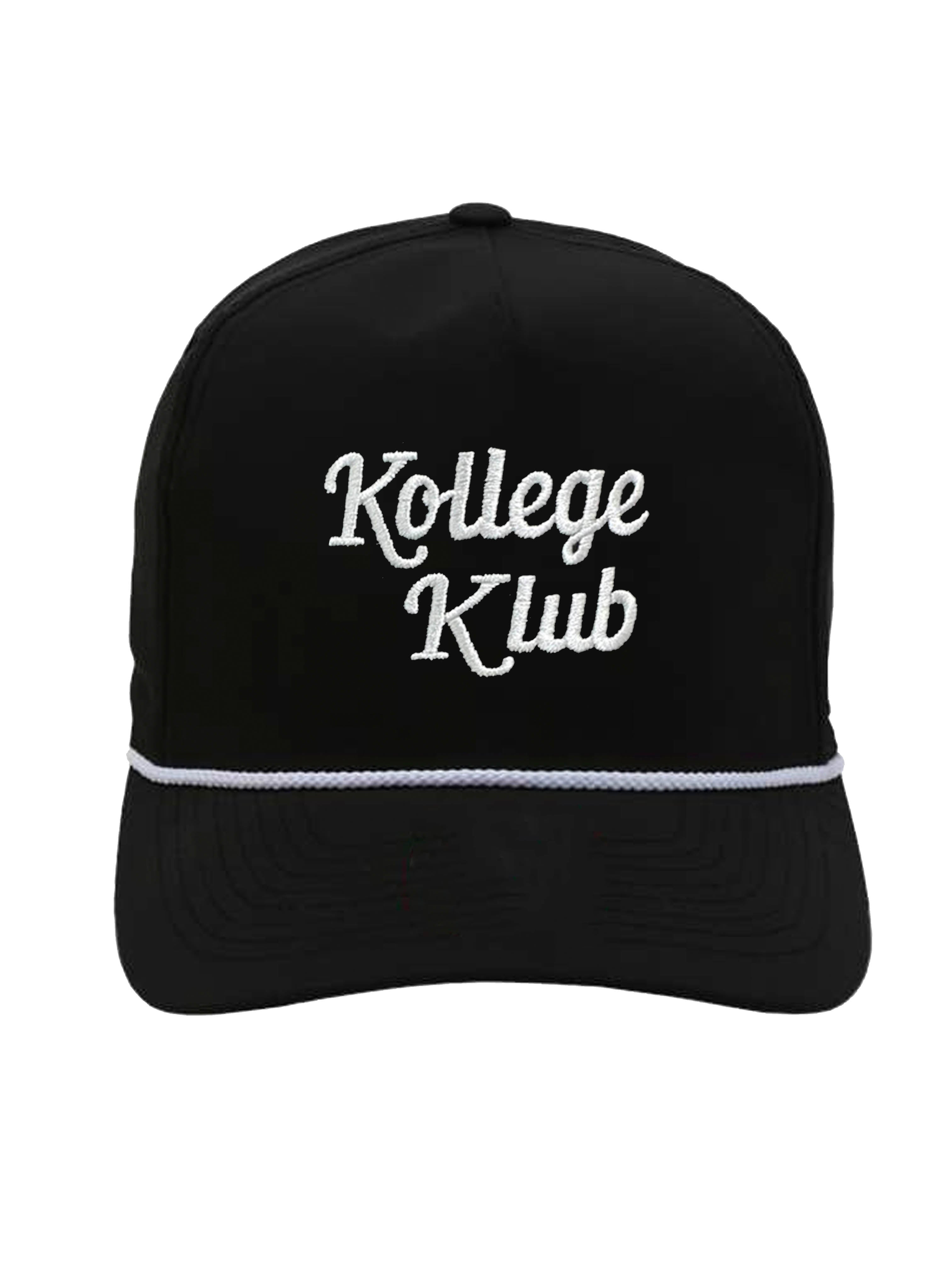 Kollege Klub Script Rope Hat