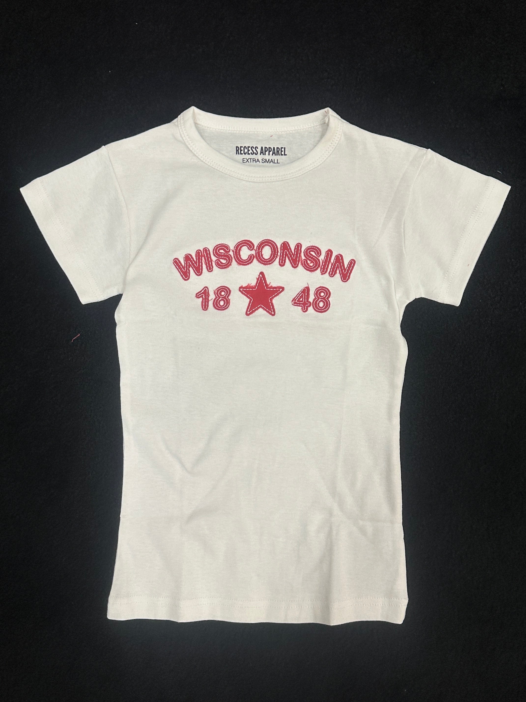 Wisconsin 1884 Applique Tee