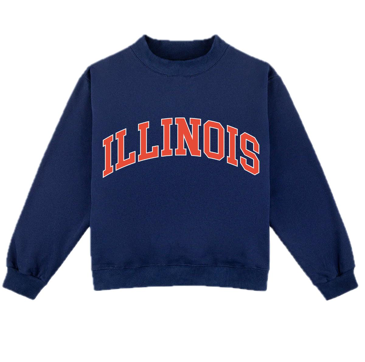 Illinois Mock Neck