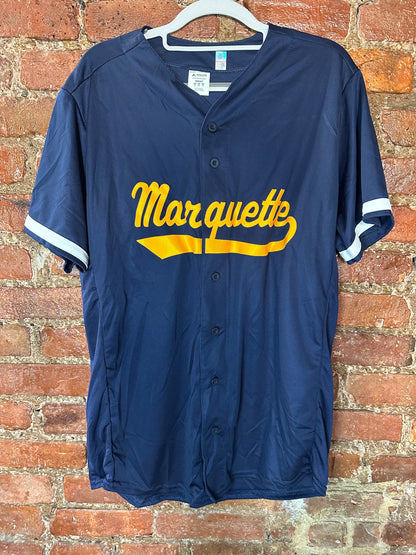 Marquette Retro Baseball Jersey