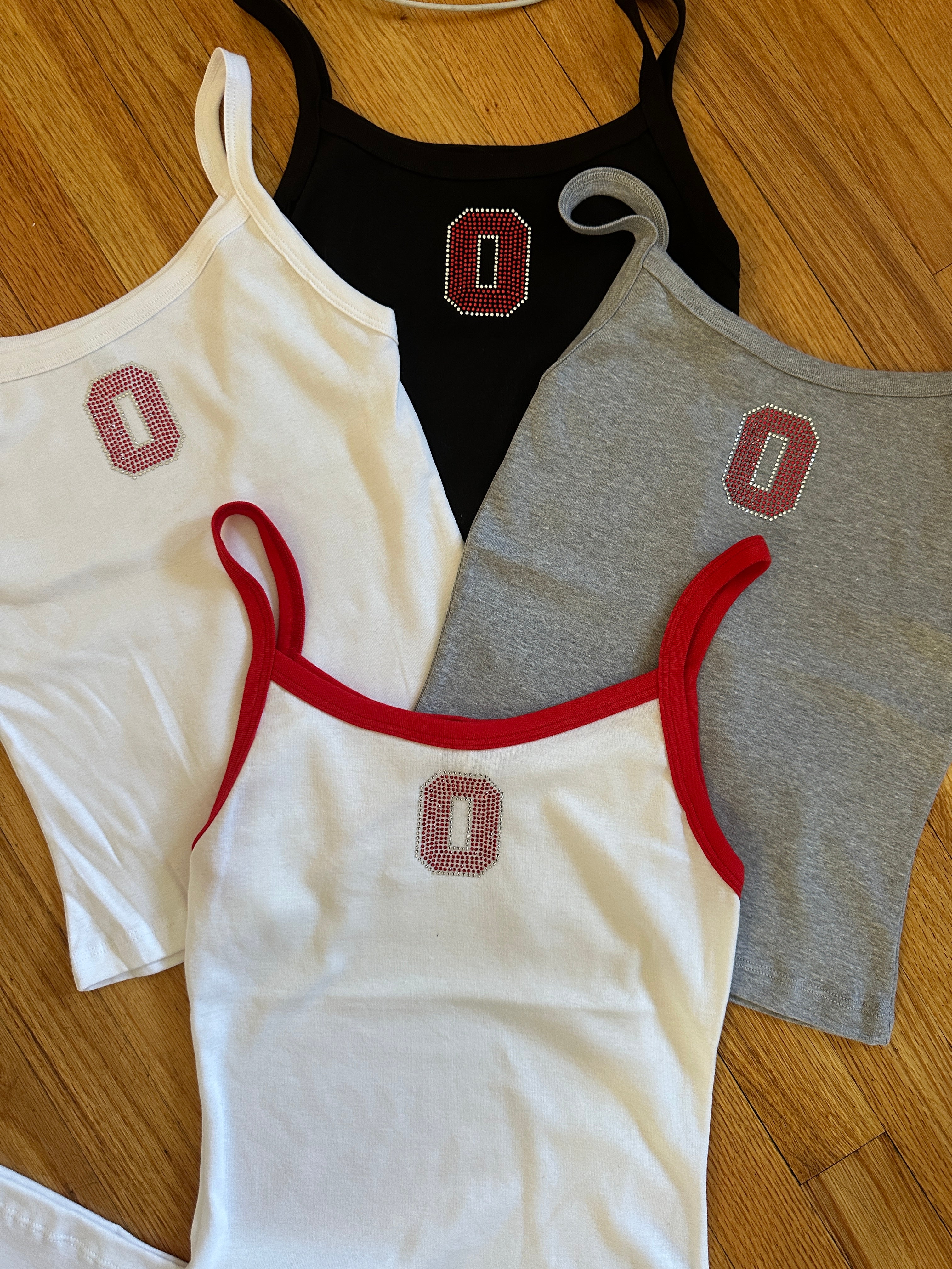 O Rhinestone Everyday Tank