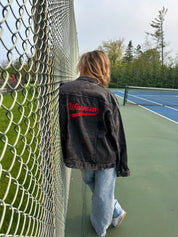 Wisconsin Script Denim Jacket