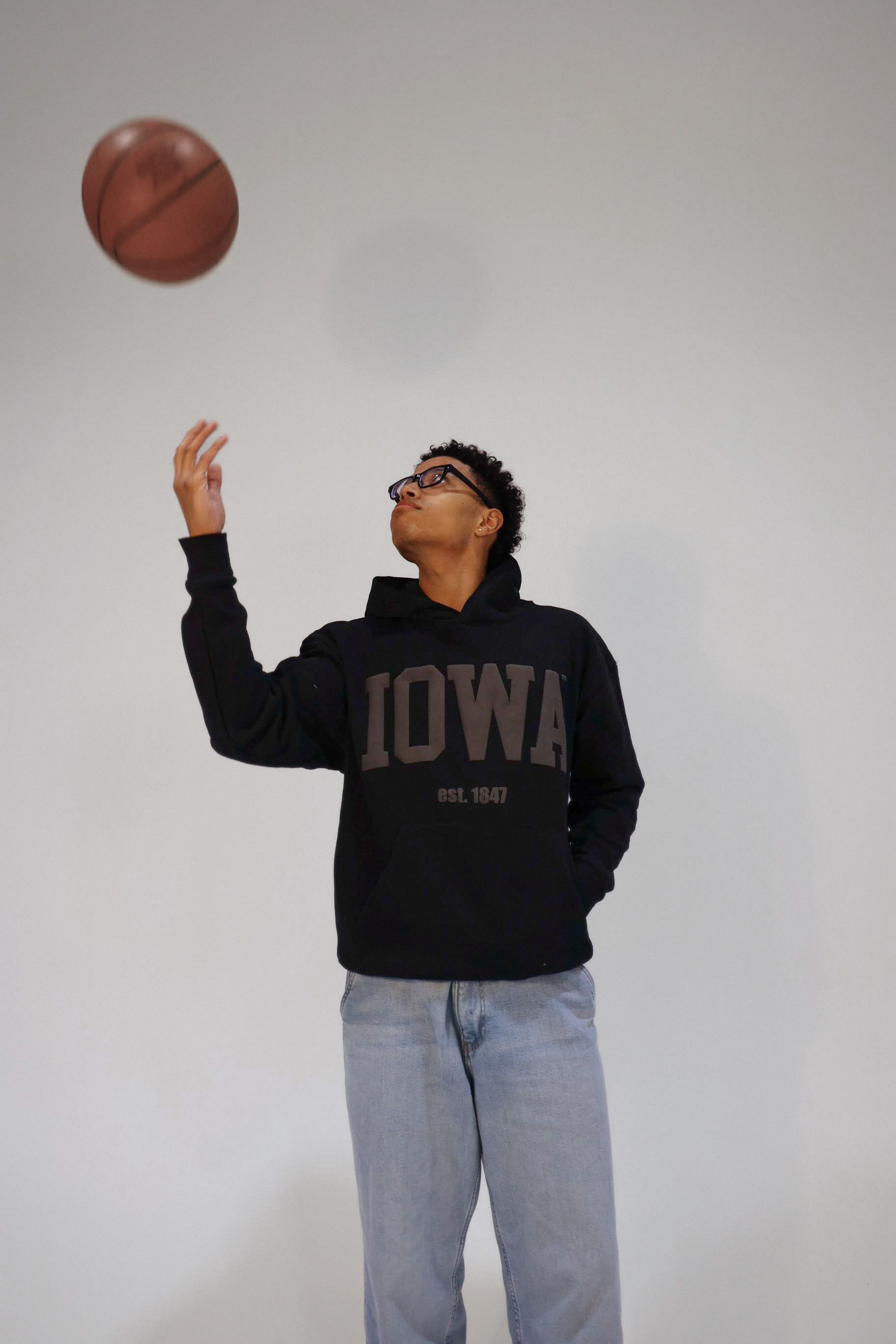 Iowa Puff Print Hoodie
