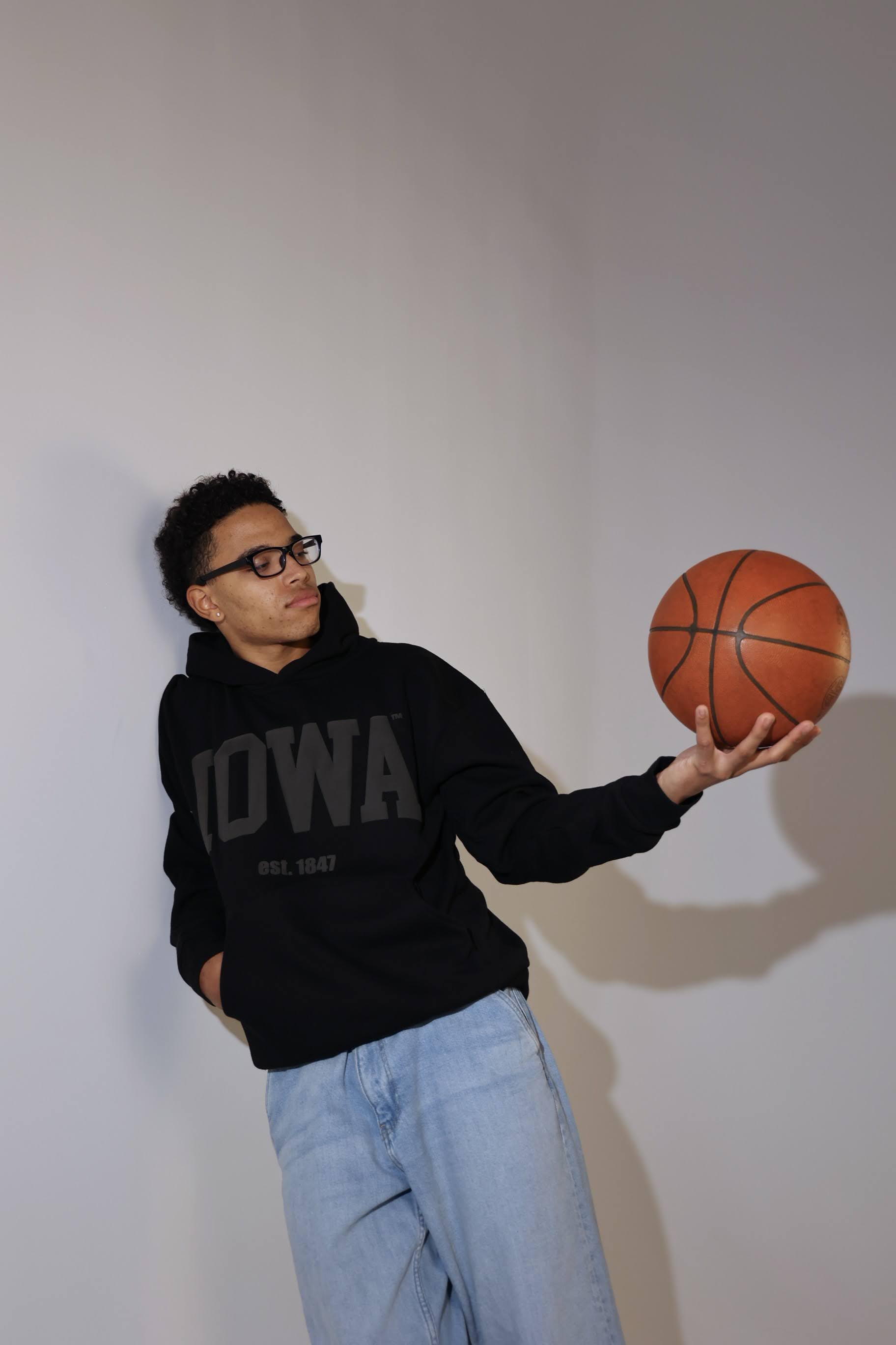 Iowa Puff Print Hoodie