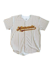 Minnesota Pinstripe Baseball Jersey