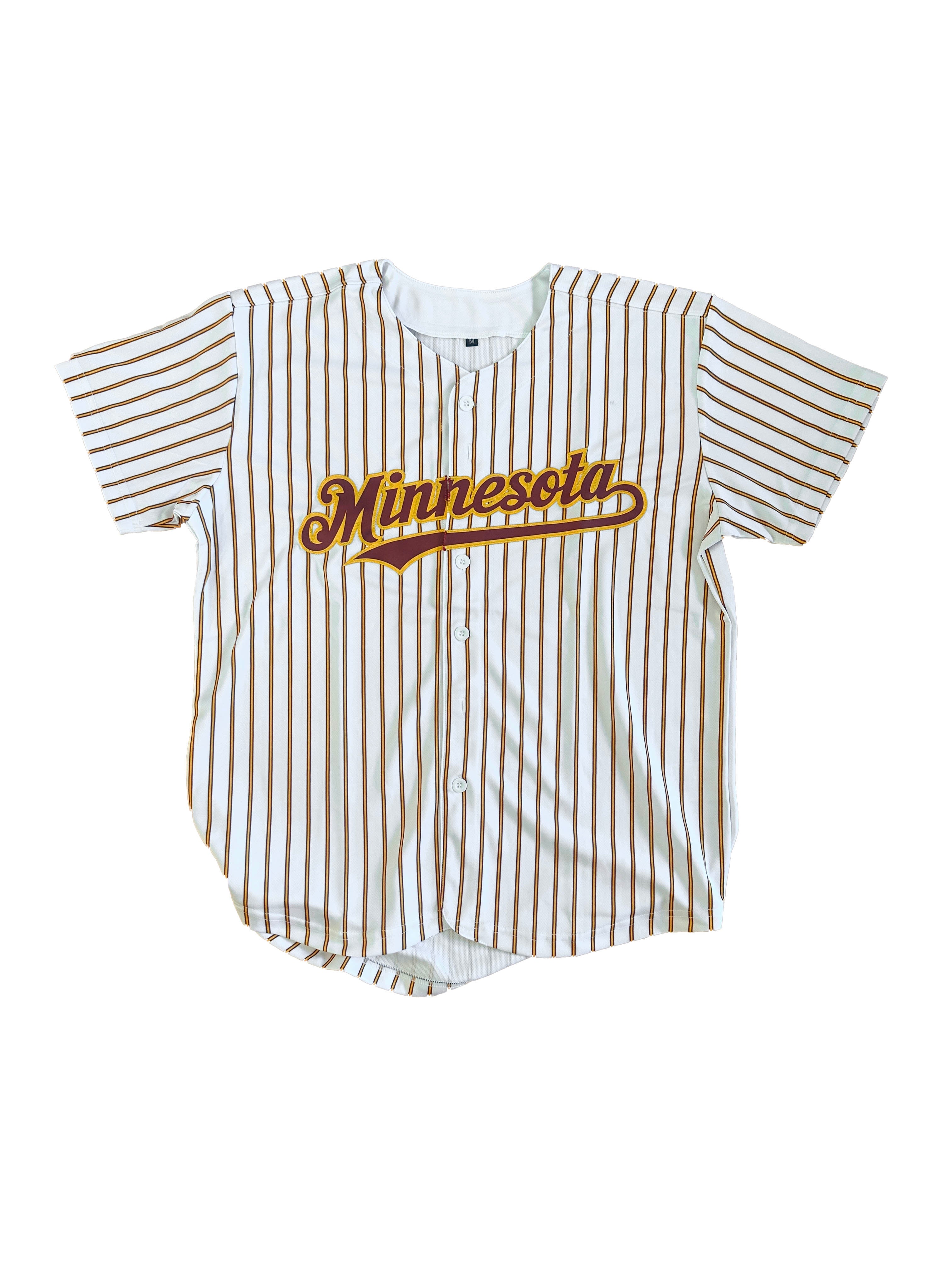 Minnesota Pinstripe Baseball Jersey
