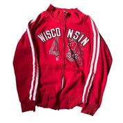 Vintage Wisconsin Fleece Track Jacket