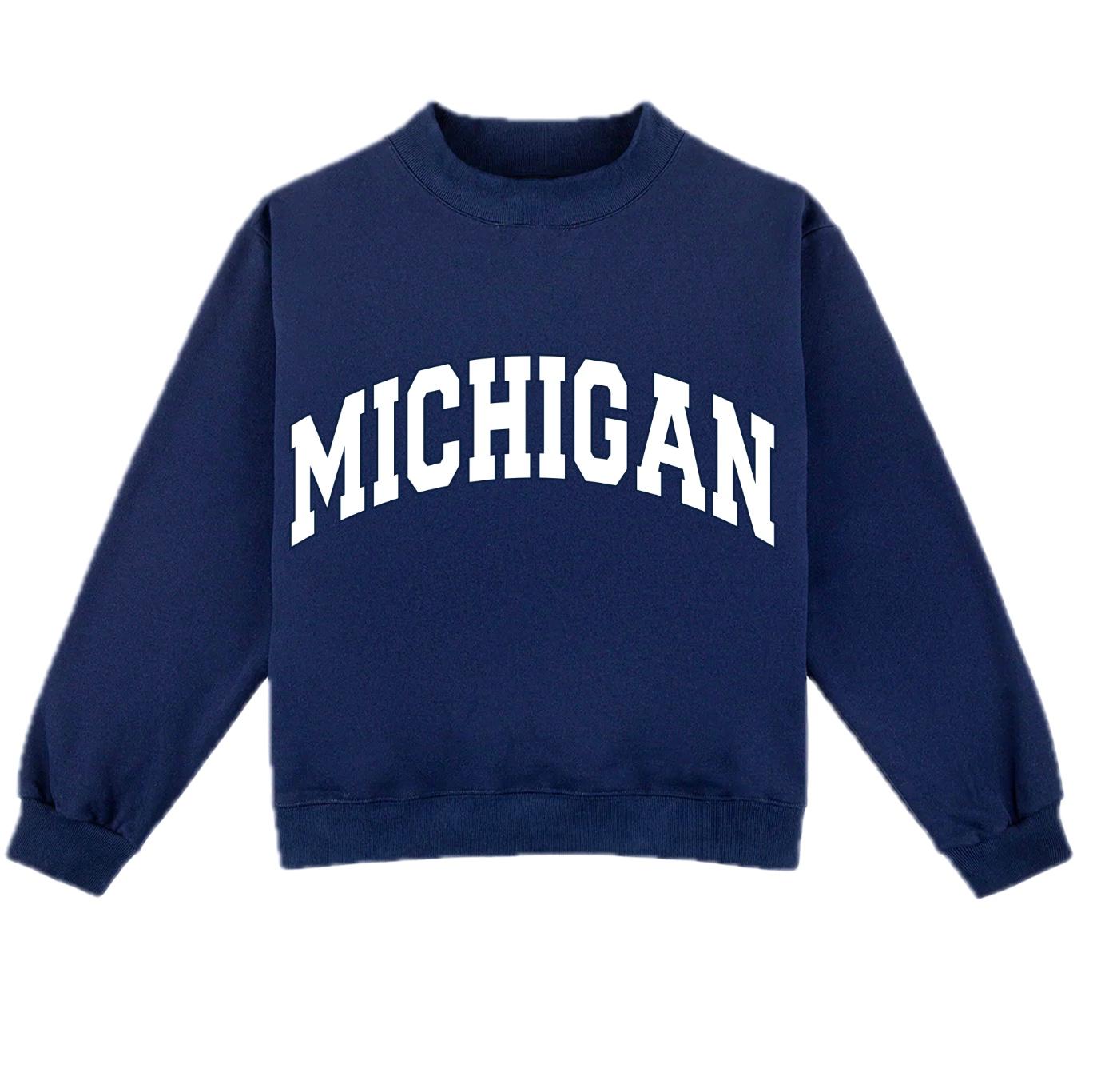 Michigan Mock Neck