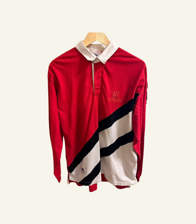 Vintage Wisconsin Polo Pullover