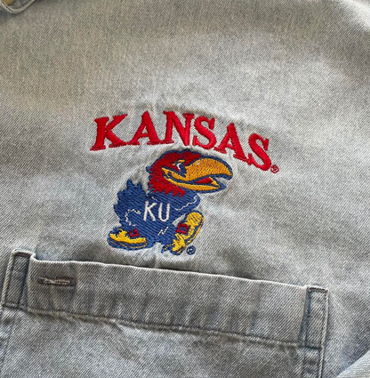 Vintage Kansas Denim Button Up