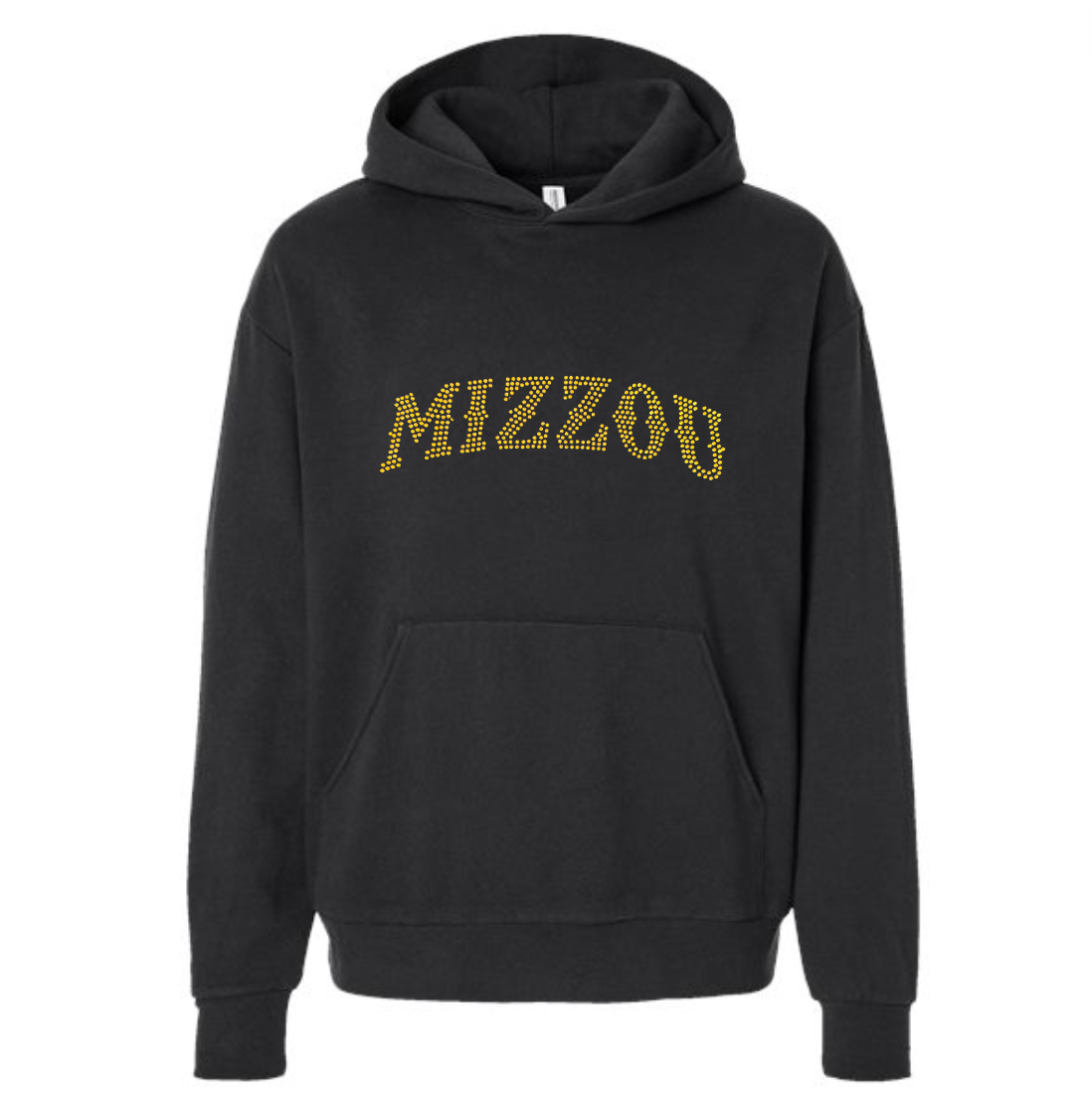 Mizzou Rhinestone Hoodie – Recess Apparel Mizzou Rhinestone Hoodie – Recess Apparel