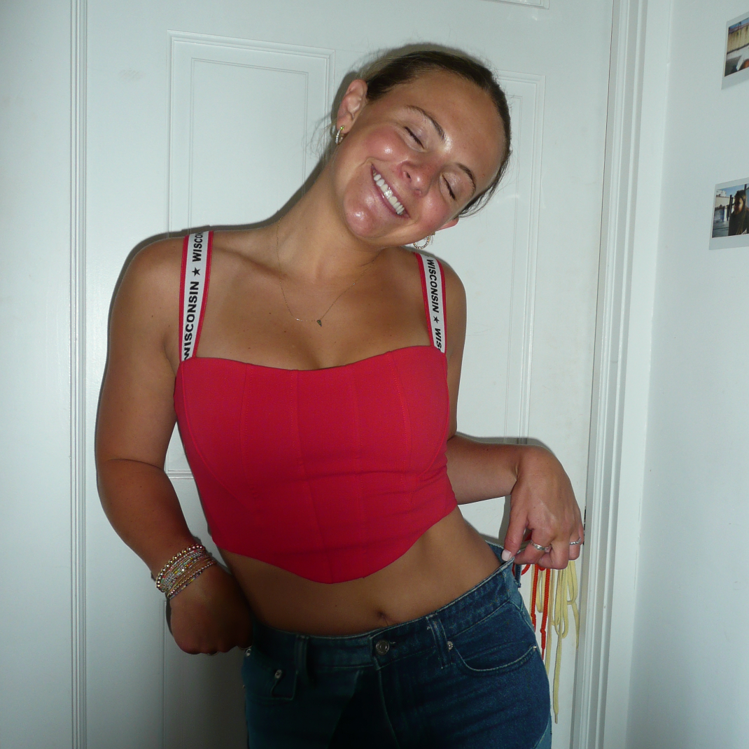 Wisconsin Banded Corset Top – Recess Apparel