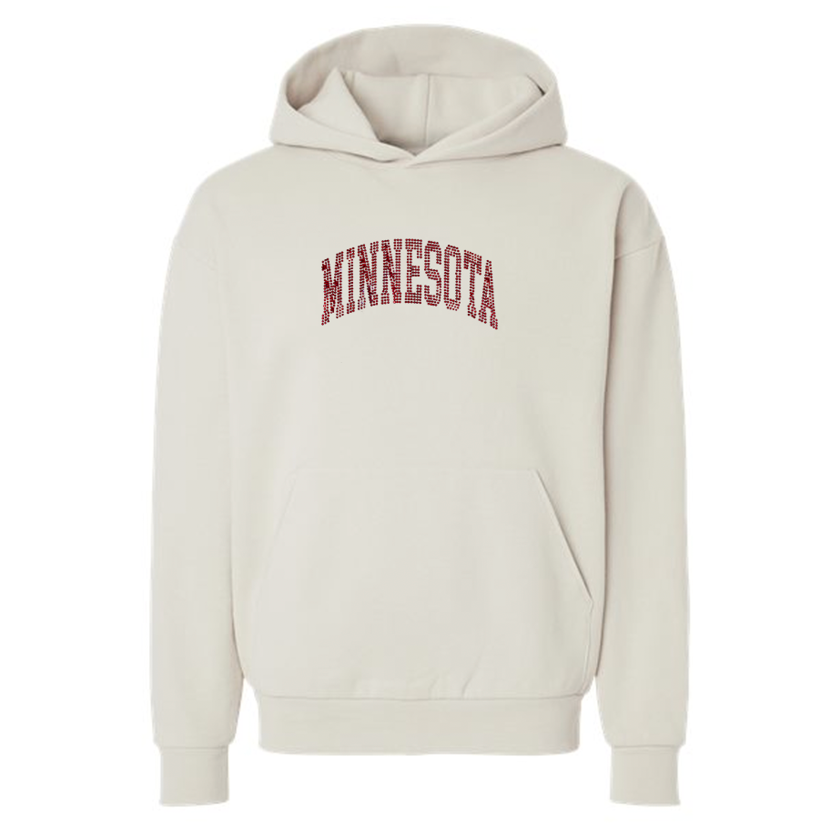 Minnesota Rhinestone Hoodie
