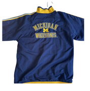 Vintage Michigan Windbreaker Track Jacket