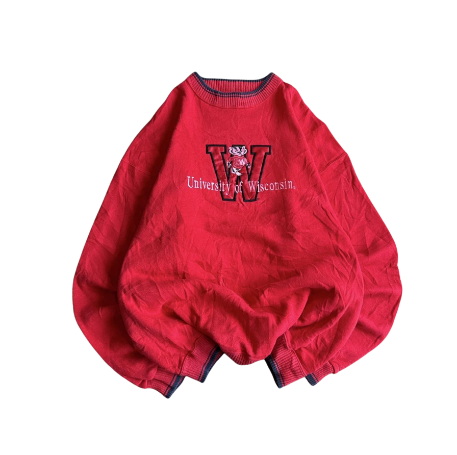 Vintage University of Wisconsin Pullover