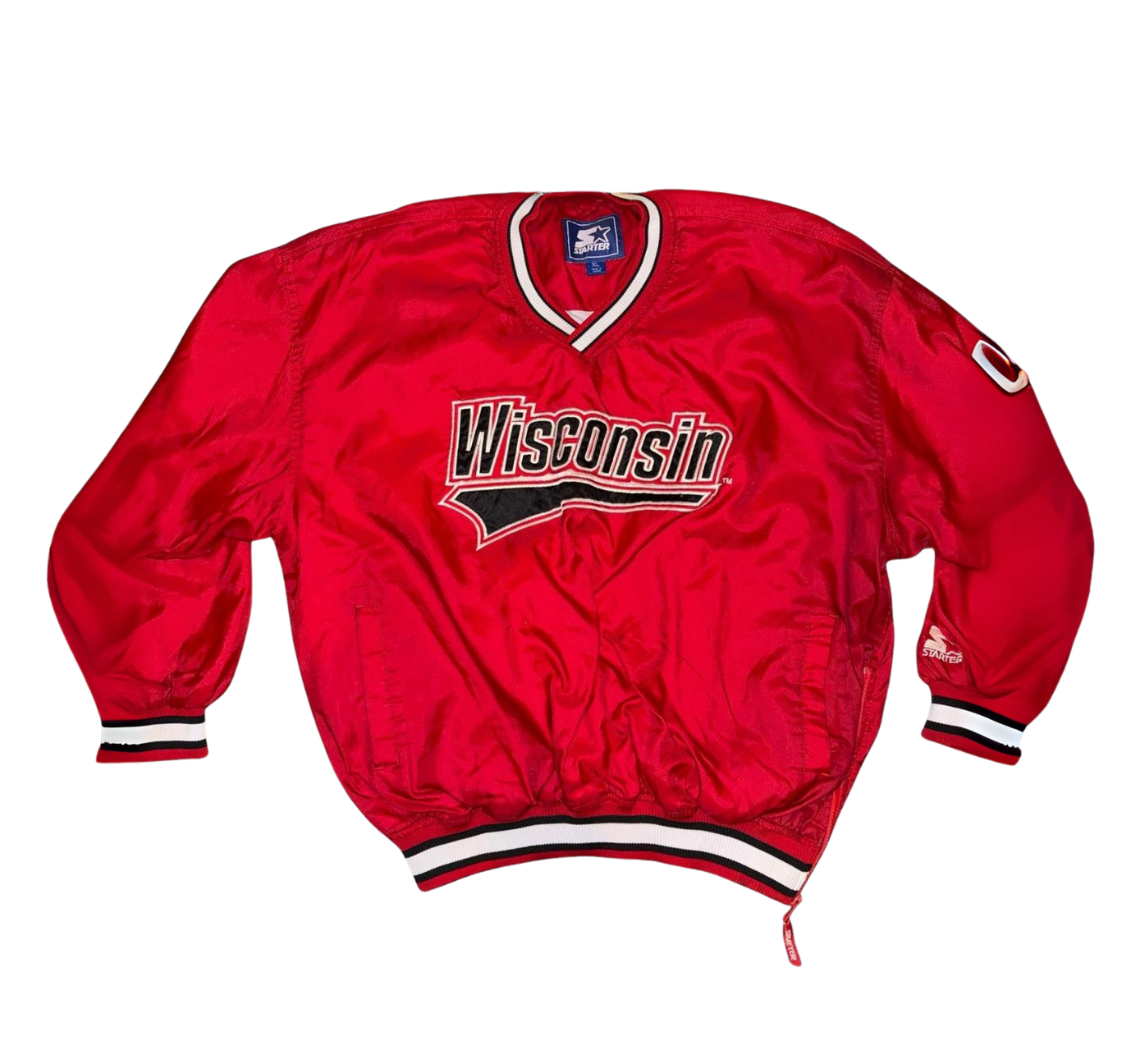 Vintage Wisconsin Pullover Windbreaker
