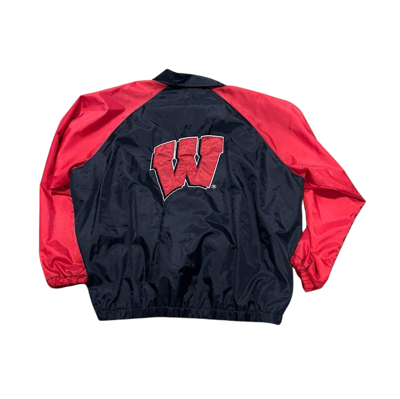 Vintage Wisconsin Badgers Coach Jacket