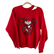 Wisconsin Distressed Reworked Crew