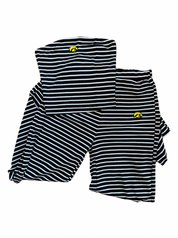 Iowa Stripe Tube Top Set