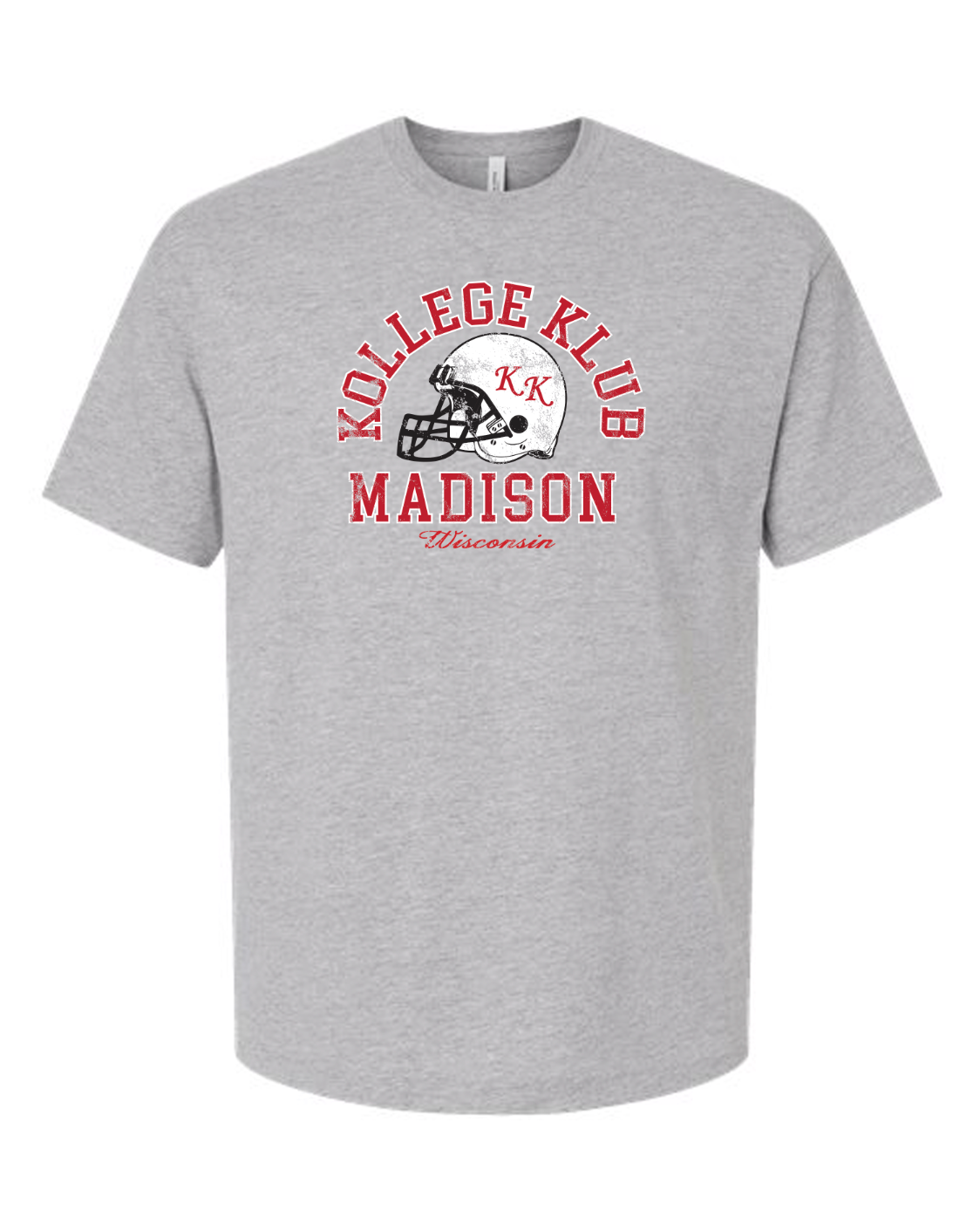 KK Madison Football Distressed Tee