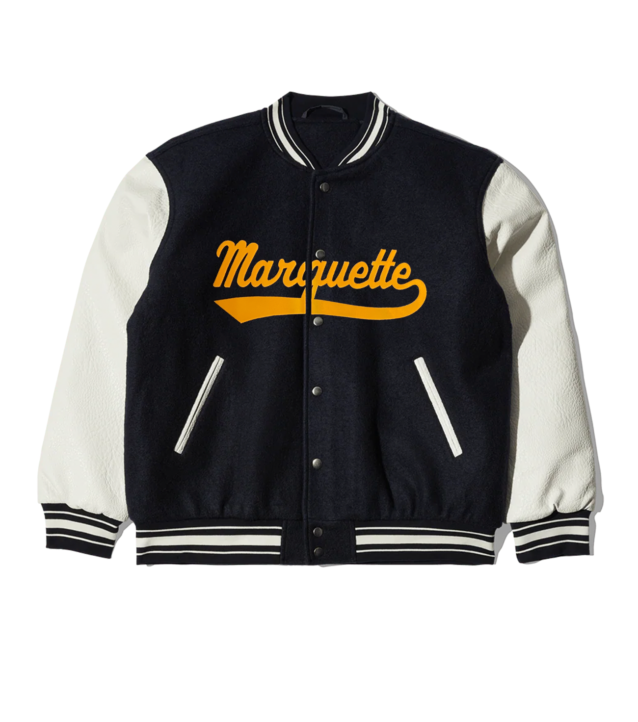 Marquette Script Letterman Jacket