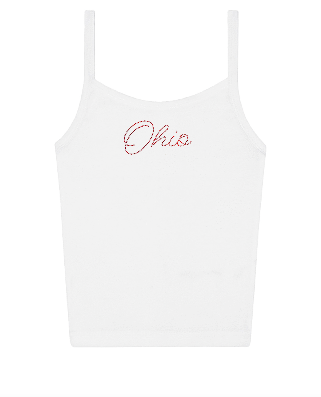 Ohio Script Rhinestone Everyday Tank