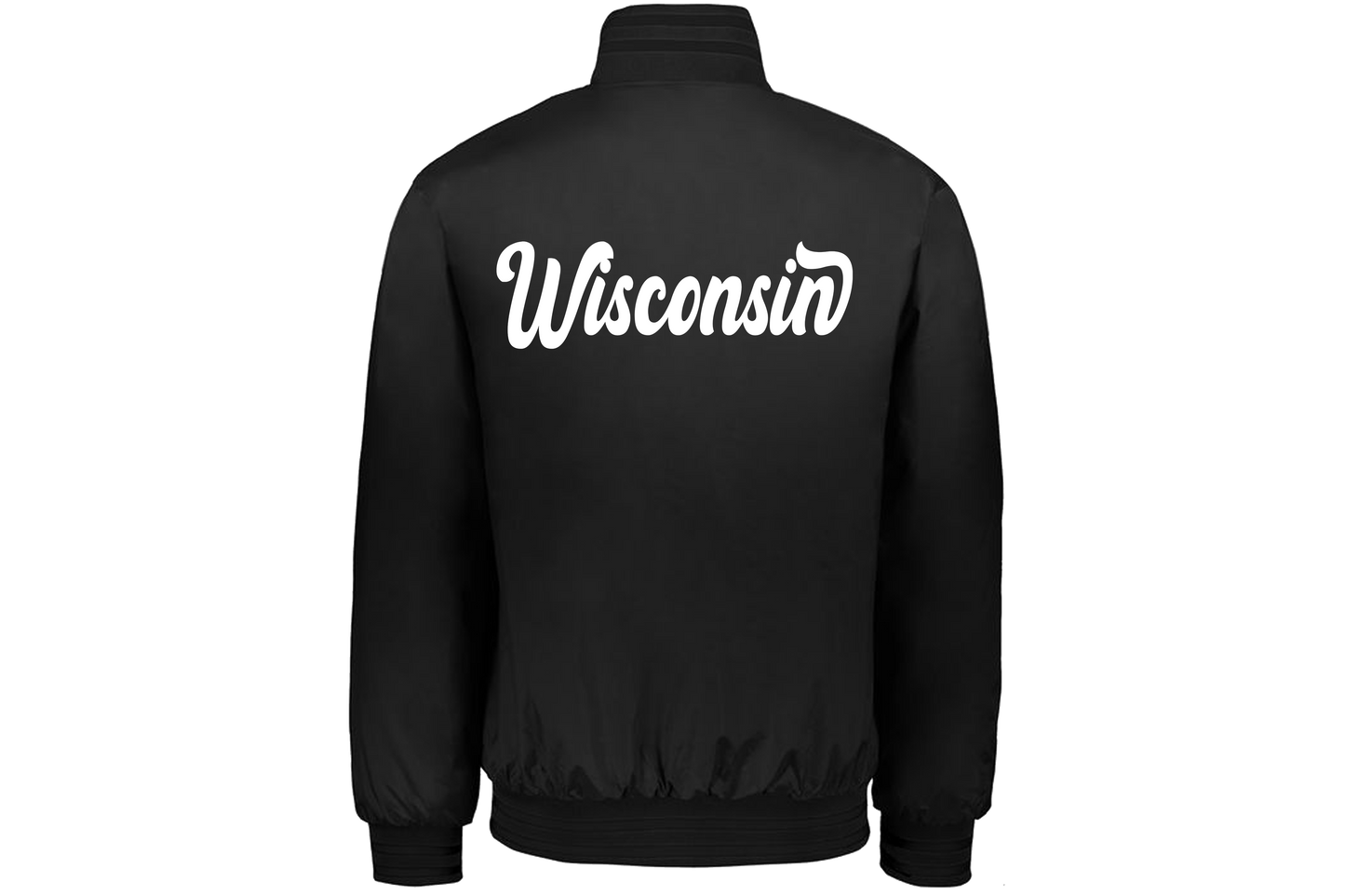 Wisconsin Varsity Bomber Jacket - Recess Apparel LLC