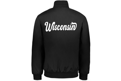 Wisconsin Varsity Bomber Jacket - Recess Apparel LLC