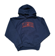 Illinois Rhinestone Hoodie