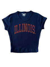 Illinois Rhinestone Freshman Tee