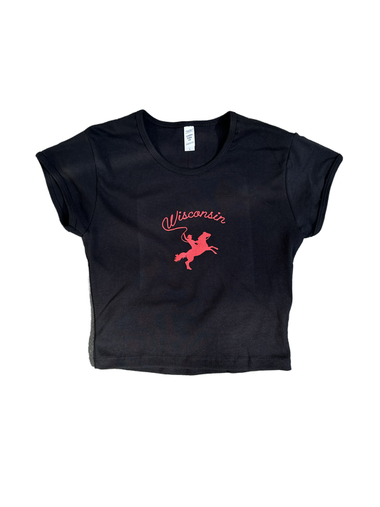Wisconsin Lasso Baby Tee