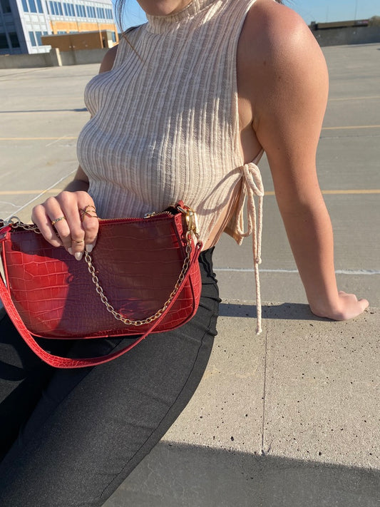 Brooklyn Mock Neck Top