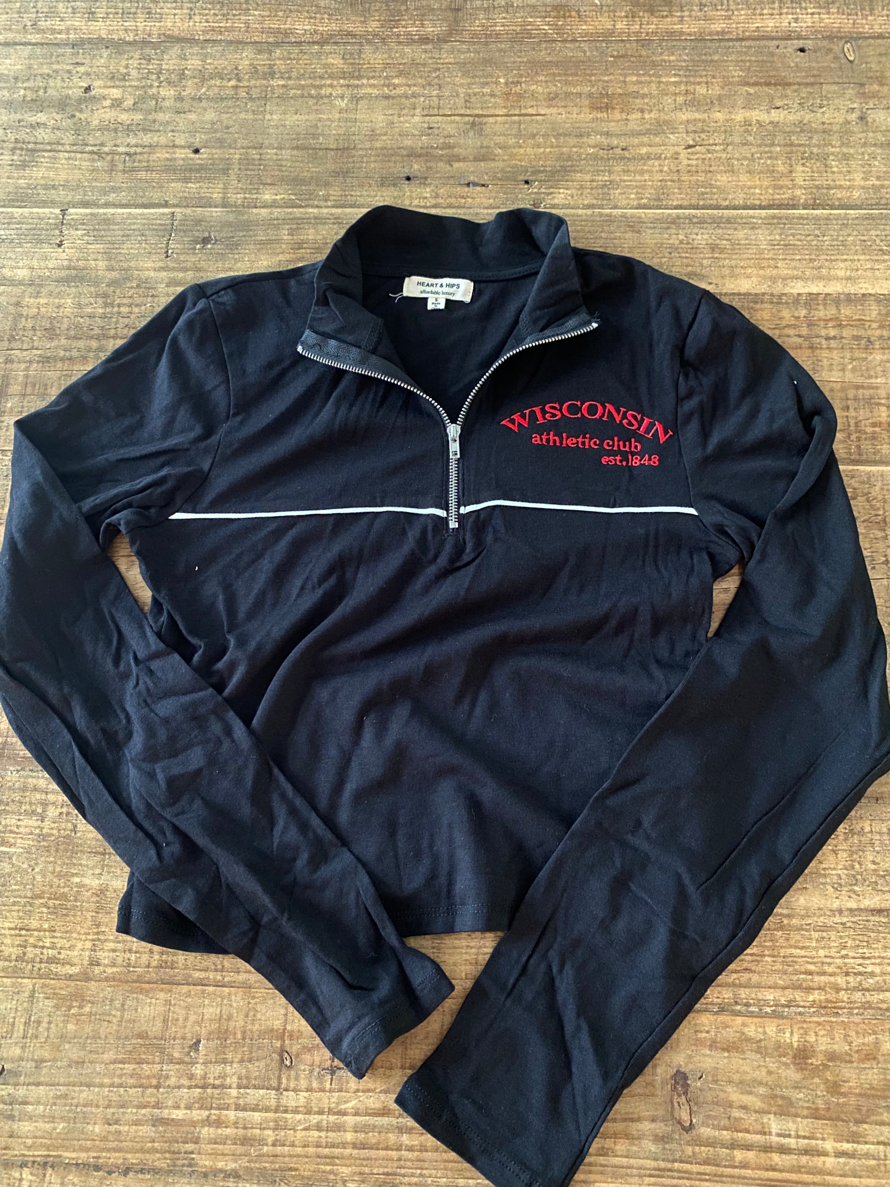 Wisconsin Athletic Club 1/4 Zip Long Sleeve