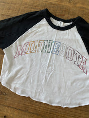 Minnesota Rhinestones Dugout Tee - Recess Apparel LLC