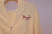 Minnesota Trucker Crop Zip Hoodie