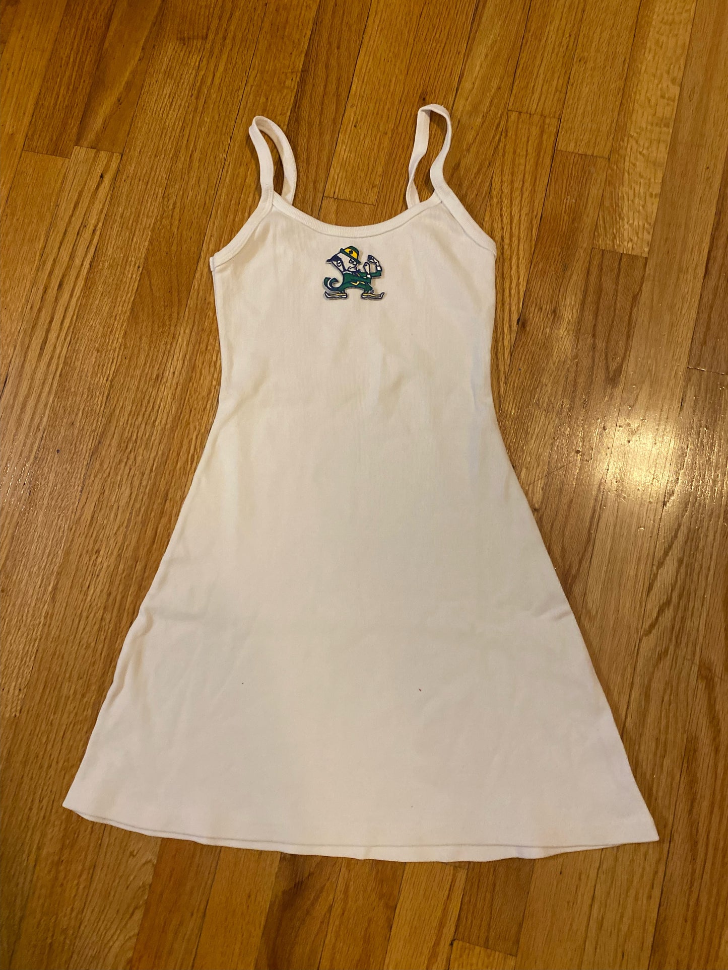 Notre Dame Patch Ribbed Dress