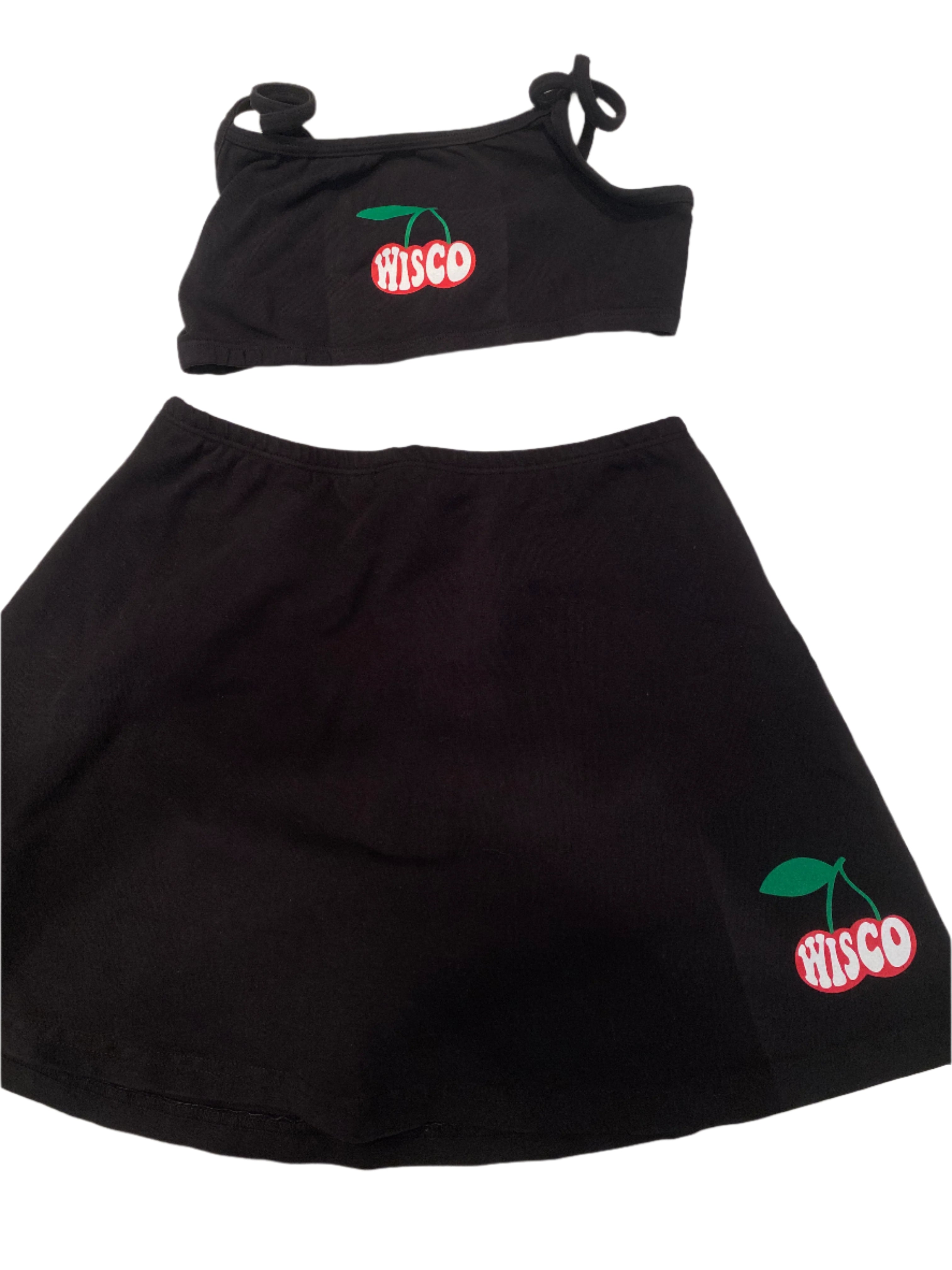 Wisco Cherries Halftime Skort