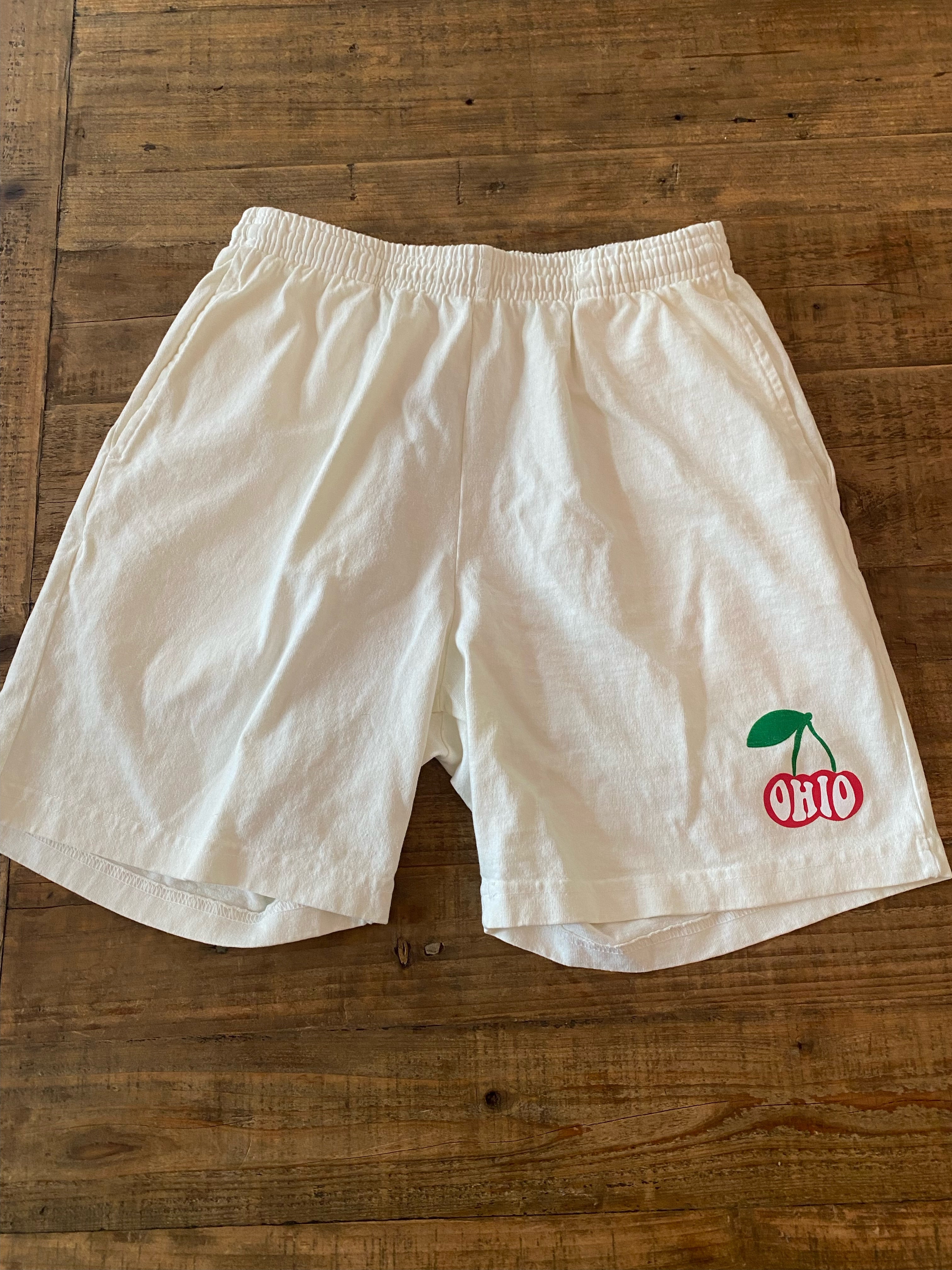 Ohio Cherries Mid Jersey Shorts