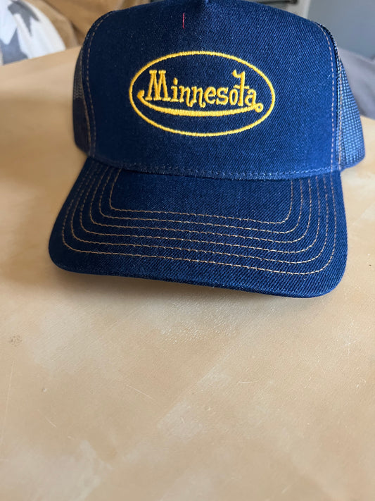 Minnesota Trucker Denim Hat