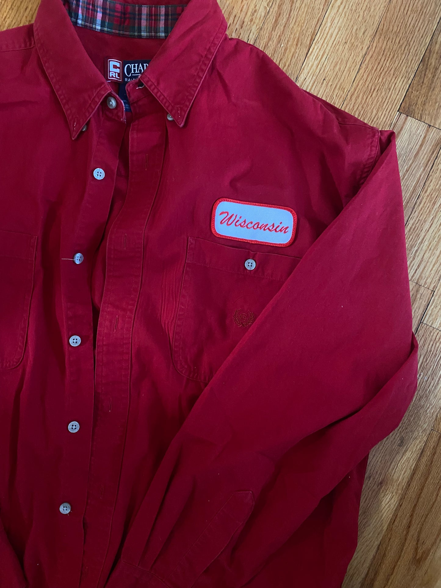 One of a Kind Name Plate Button down
