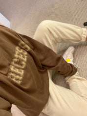 Natural Puff Paint Crew - Recess Apparel LLC
