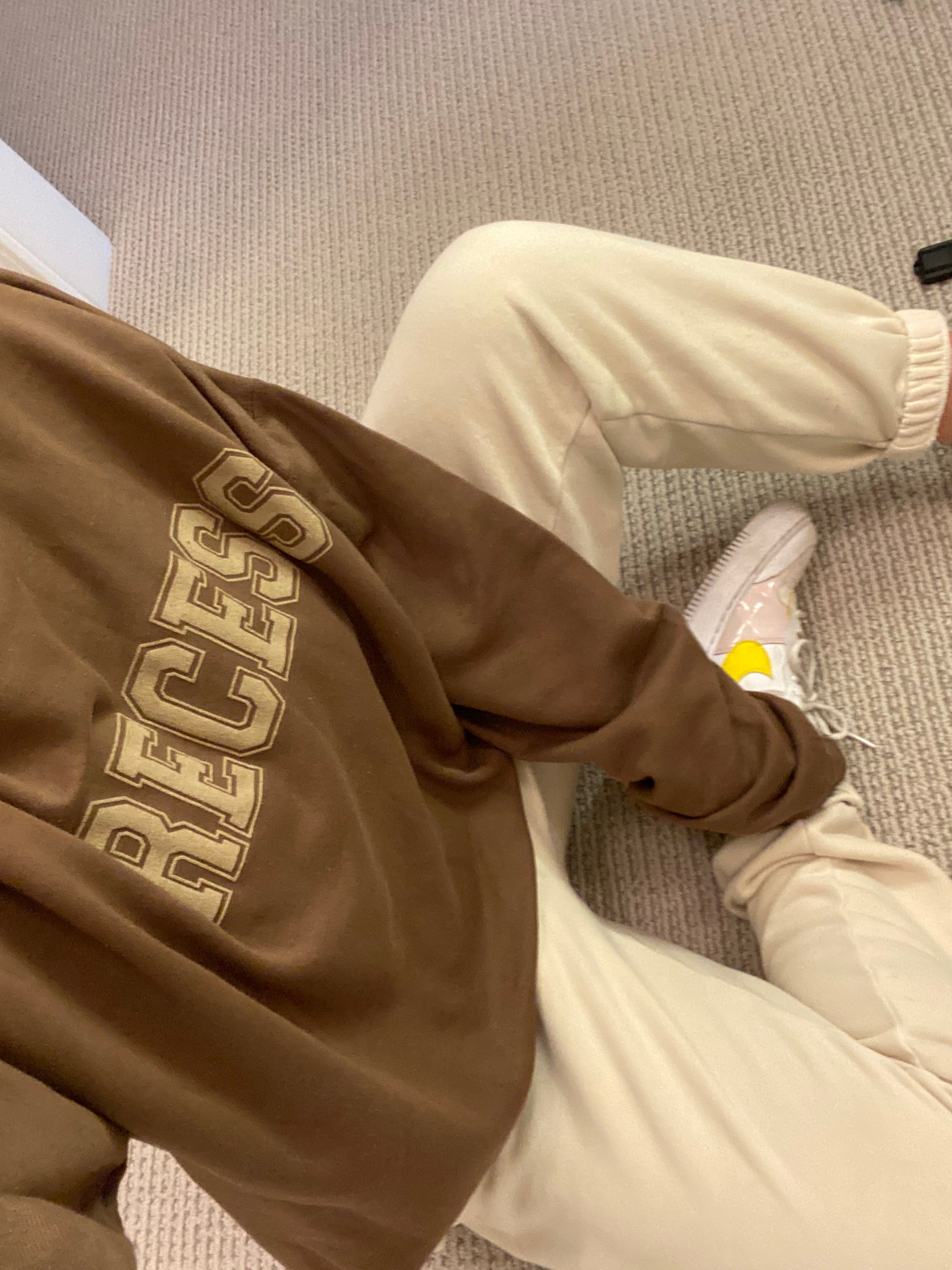 Natural Puff Paint Crew - Recess Apparel LLC